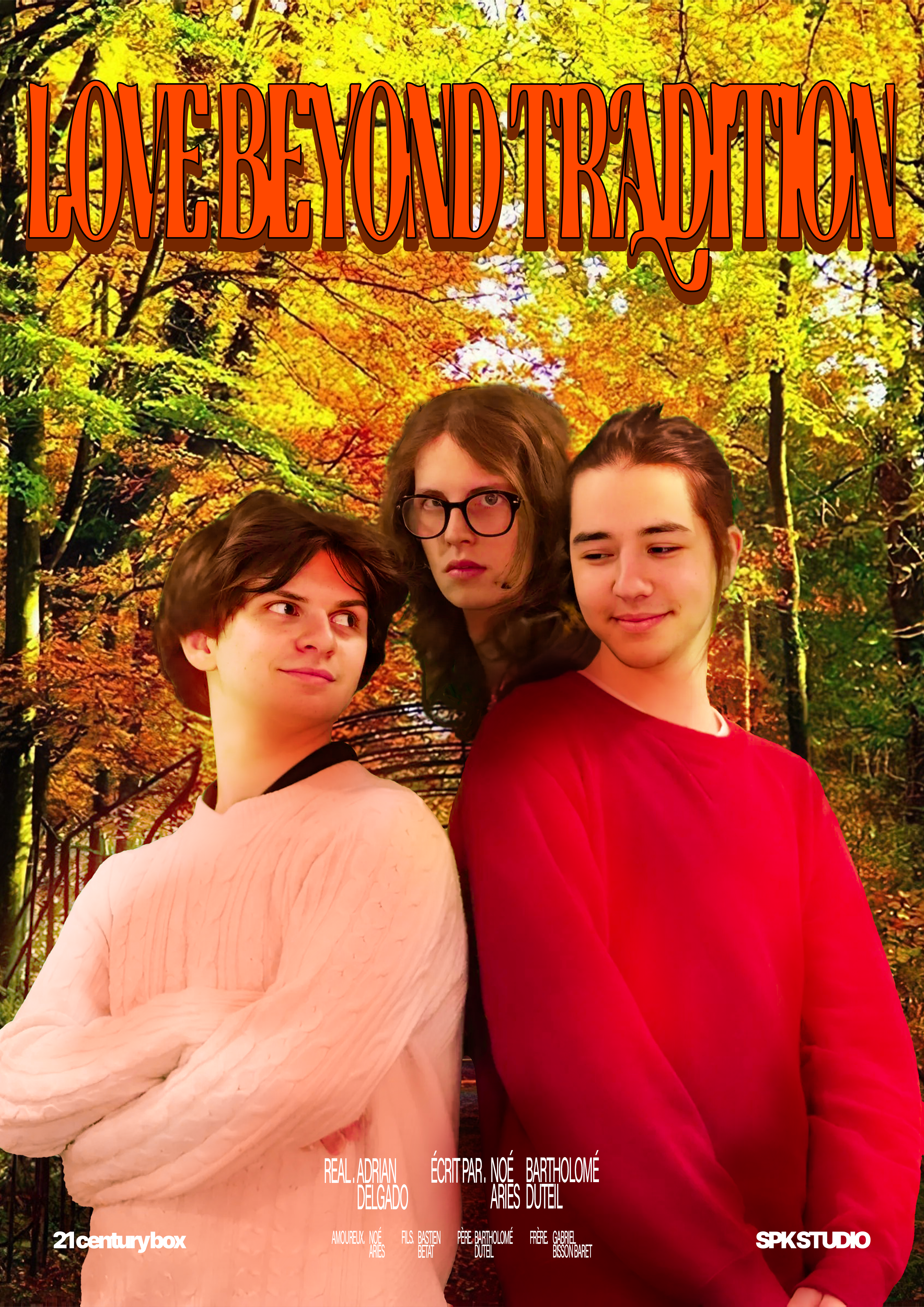 Affiche de notre court métrage Bollywood